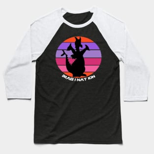 Figment Imagination Baseball T-Shirt